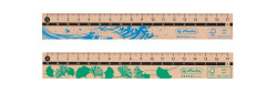 Ruler wooden 17 cm GREENline a...