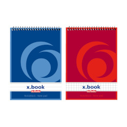 Spiral Pad A6 x.book 50 sheets...