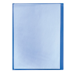 Sichtbuch transparent blau