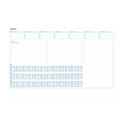 Desk pad paper with calendar 2...