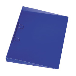 Ringbuch A4 ransluzent blau, d...