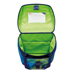 Schoolbag FiloLight Green Goal...