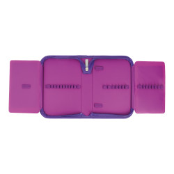 Pencil case 2 flaps Space Girl...