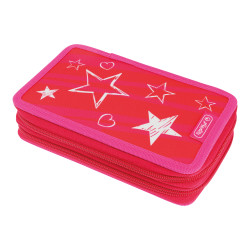 Double pencil case Stars & Str...