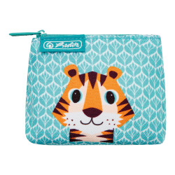 Purse flat Cute Animals, Tiger