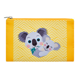 Pencil pouch flat Cute Animals...