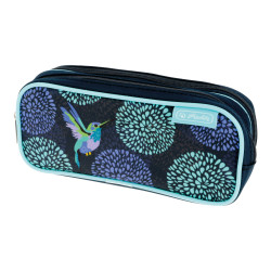 Double pencil case Bloomy Bird...