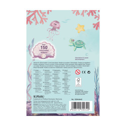 Sticker book Mermaid, backside