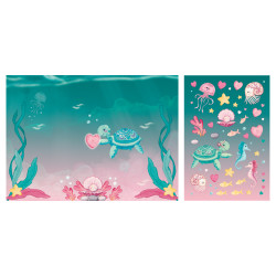 Sticker book Mermaid, sticker...