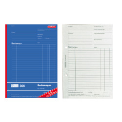 Invoice book A4 306 self copyi...