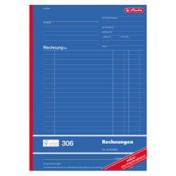 Invoice book A4 306 self copyi...