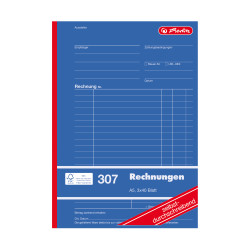 Invoice book A5 307 self copyi...