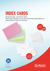 Index cards Blue Angel (Blauer...
