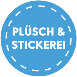 Plüsch & Stickerei, schoolbag...