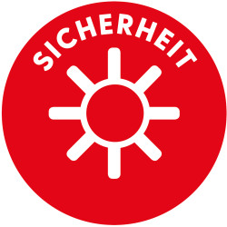 Sicherheit, schoolbag Icon DE