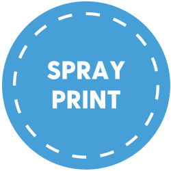 Spray Print, schoolbag Icon EN