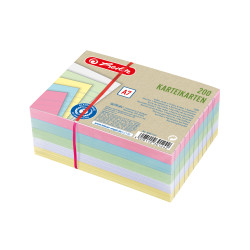 Index card A7 ruled 5 colors,...