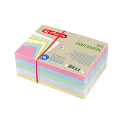 Index card A6 ruled 5 colors,...