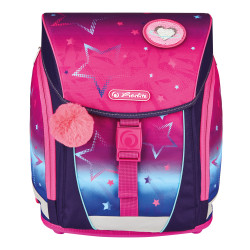 Schoolbag FiloLight Pink Stars...