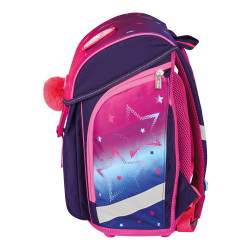 Schoolbag FiloLight Pink Stars...