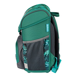 Schoolbag Loop Green Rex, side