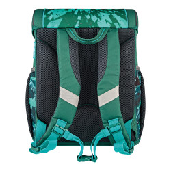 Schoolbag Loop Green Rex, back...