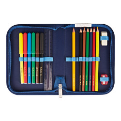 Pencil case 16 pcs. Deep Sea,...