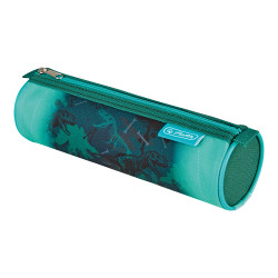 Pencil pouch round, Green Rex