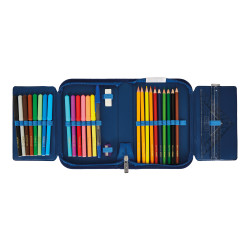 Pencil case 31 pieces Blue Sha...