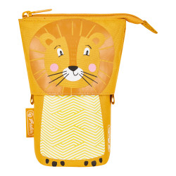 Standing pencil pouch Lion