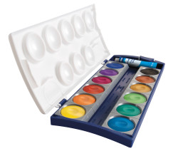 Opaque paint box K12 open, dyn...