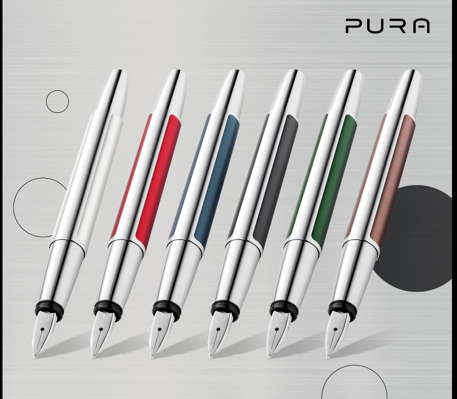 Pelikan Pura R40 Rollerball Pen - Silver