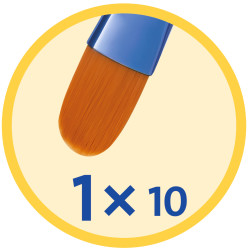 Icon Premium Schulpinsel 1 x 1...