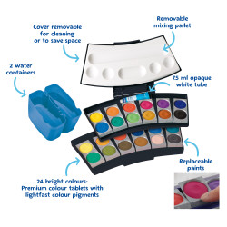 Opaque paint box 735PC/24 Pro...