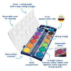 Opaque paint box K12 735/K12 d...