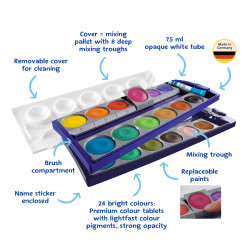 Opaque paint box K24 735/K24 d...