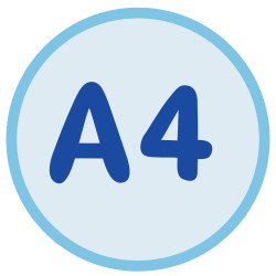 A4, school pad/spiral pad Icon