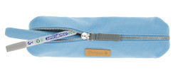 Pencil pouch Eco Twist Blue/Gr...