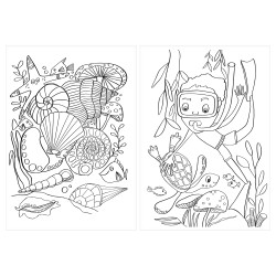 Upcycling Craft colouring book...