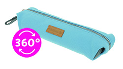 Pencil pouch Eco Twist Blue/Gr...