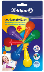 Wachsmalmäuse 501/6/B Blister