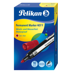 Permanent Marker 407 F Rot