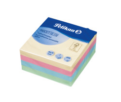 Notes cube pastel 75x75 mm mix