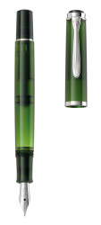 Fountain pen M205 Olivine open