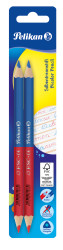 Red 6 Blue pencil thick, ergon...