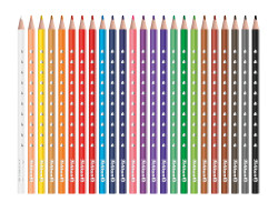 Colored pencils SILVERINO thin...