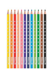 Colored pencils SILVERINO thin...