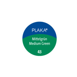 PLAKA 43 Medium green, 50ml gl...