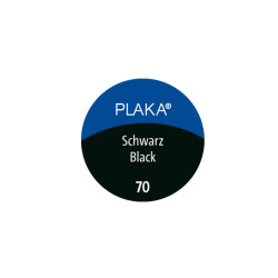 PLAKA 70 Black, 50ml glass