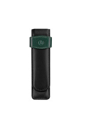 Leather case TG 22 black-green